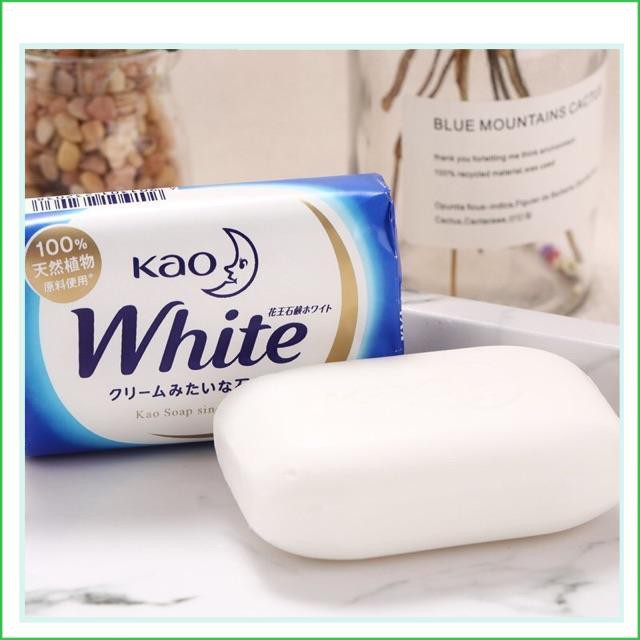 Bánh xà phòng tắm KAO White 130g Nhật Bản