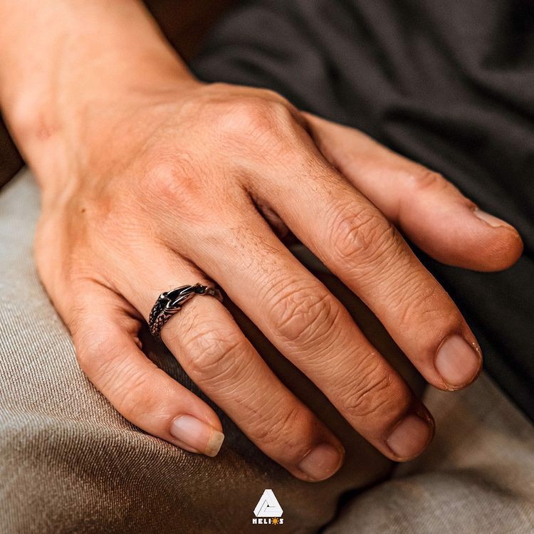 Nhẫn thời trang nam Helios Dragon Claw v2