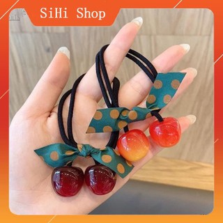 Dây buộc tóc, cột tóc trái cherry siêu HOT