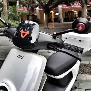 Kính chiếu hậu tròn xe máy gắn xe tay ga xe số chân kính kim loại cực chắc