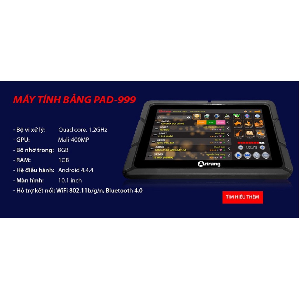 Máy Tính Bảng Arirang PAD-999 - HÀNG CHÍNH HÃNGh Bảng - Hàng chất lượng | BigBuy360 - bigbuy360.vn