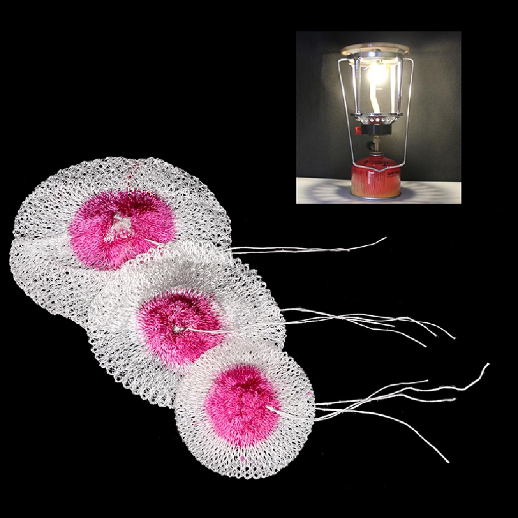 [ZVPT] 10pcs 65/85/100mm Gas Lantern Mantle Kerosene Gas Lamp Cover Durable Mesh Mantle DSF