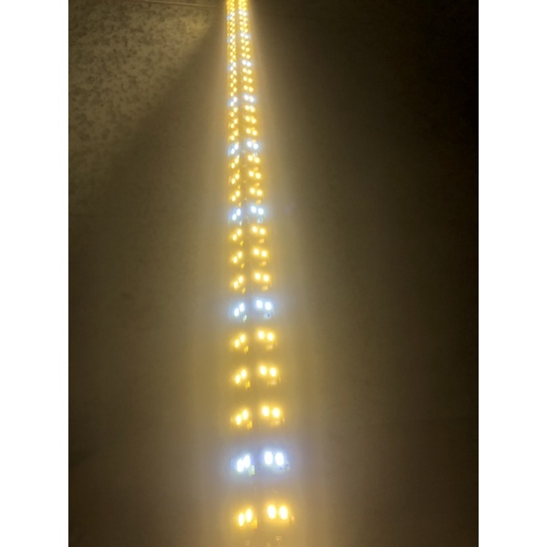 Bóng Đèn Led 4 Hàng Bóng Màu vàngcho Hồ Cá Xuan Mei Long 80cm. Phụ Kiện Hồ Cá Bóng Đèn LED Hồ Cá XML