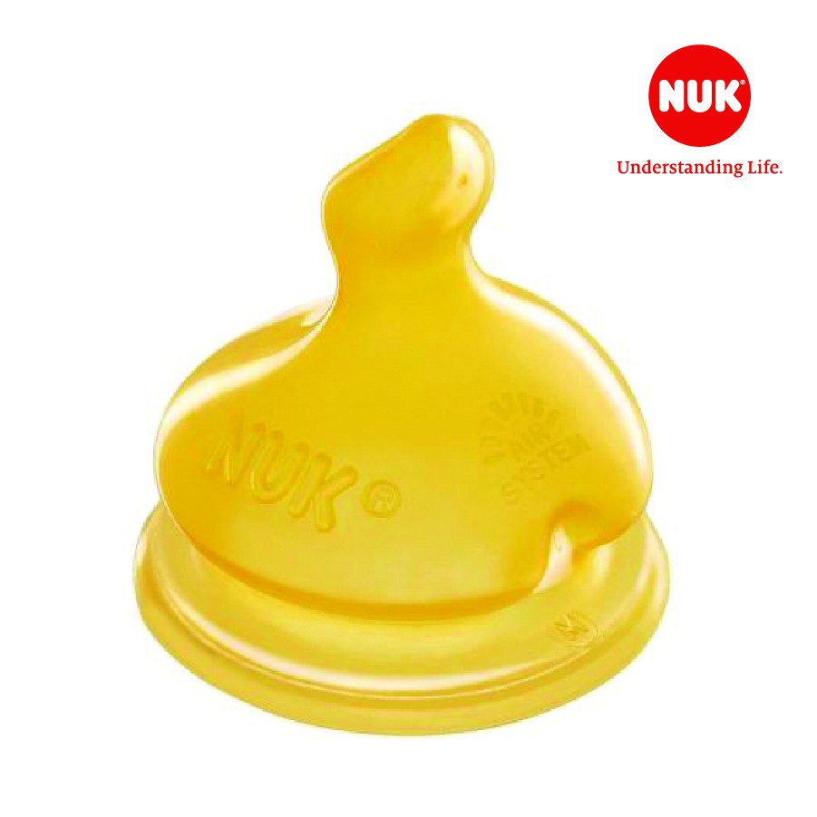 (Chính hãng ) Bộ 2 núm ti NUK Premium Choice+ cao su