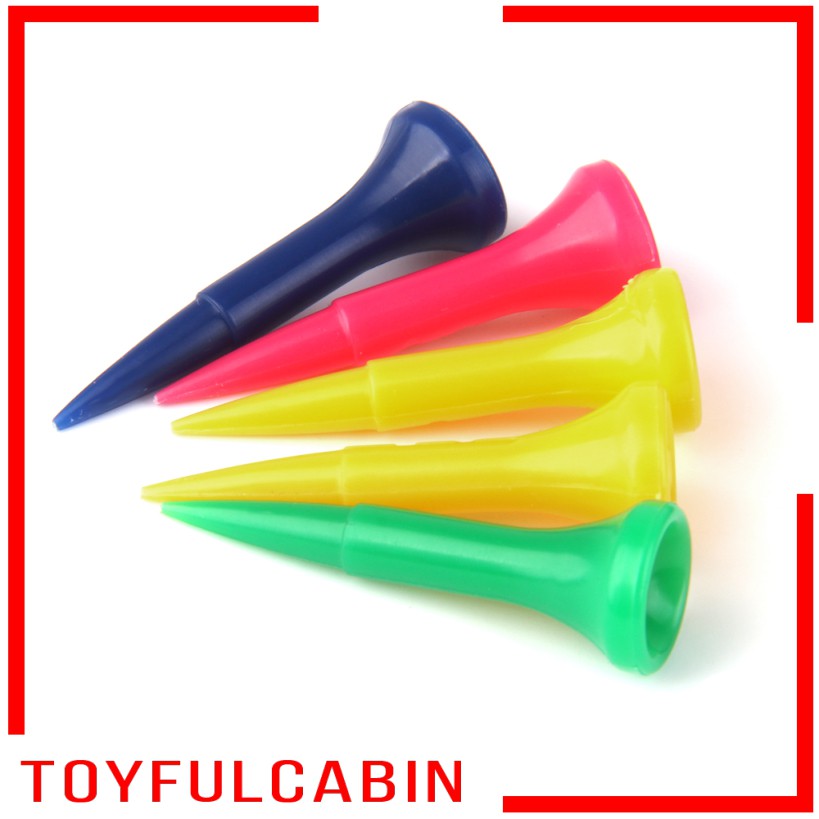 Set 50 Phụ Kiện Gắn Gậy Đánh Golf Bằng Nhựa Nhiều Màu Sắc Kích Thước 40mm