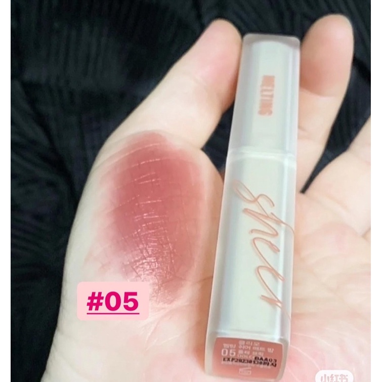 SON THỎI CLIO LÌ MỊN MƯỢT MELTING SHEER MATTE BALM SALE 70%
