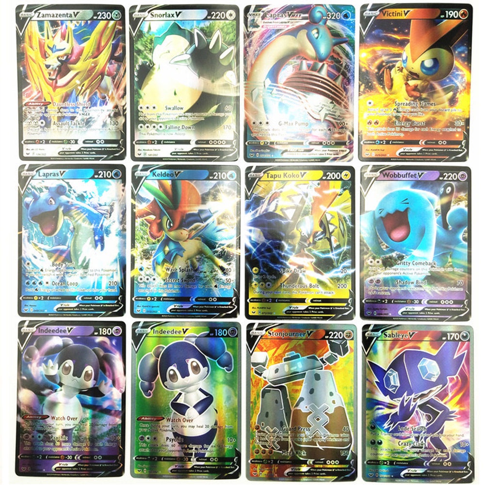 Thẻ Jumbo chính hãng nhân vật Pokemon