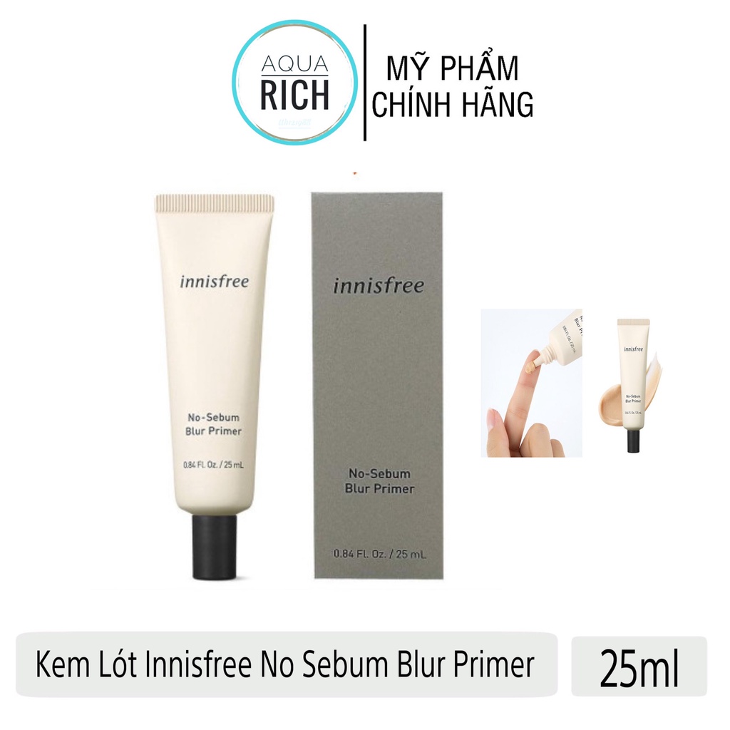 Kem Lót Innisfree Pore Blur Primer 25ml no sebum