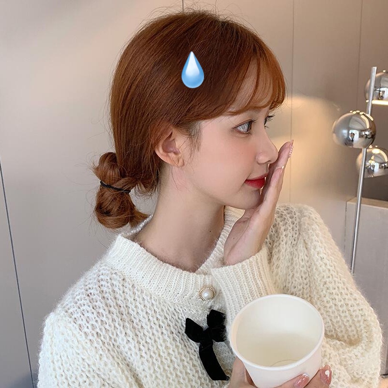 Kẹp Tóc Hình Giọt Nước Thiết Kế Dễ Thương