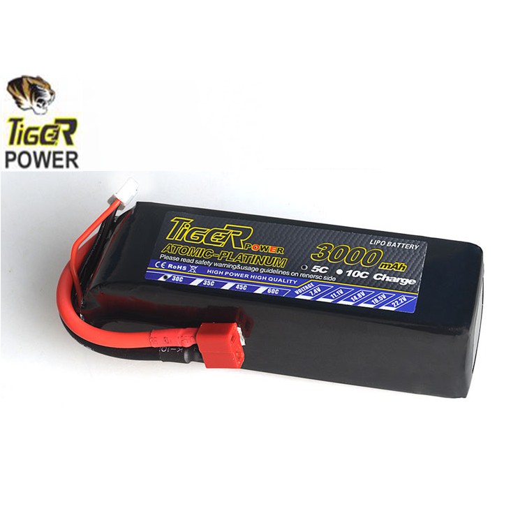 Pin Tiger 2s 7.4V 3000mah 30C