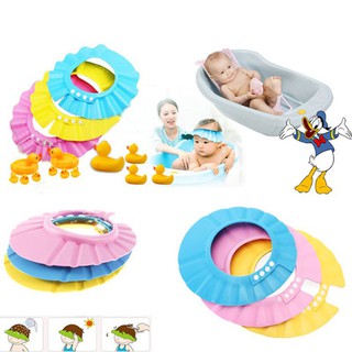 Mũ gội đầu chắn nước cho bé (1 cái) [Mishop]