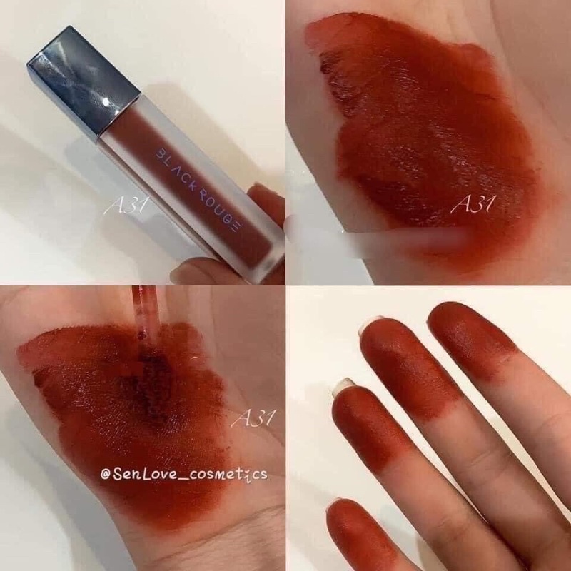 Son Black Rouge A31 màu đỏ nâu trầm Dry Daisy Garden