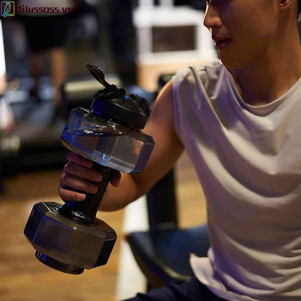 Bình Nước Hình Quả Tạ Thể Thao Ngoài Trời