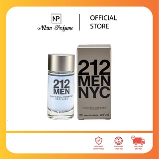 Nước hoa mini 212 men nyc edt 7ml chính hãng chuẩn pháp
