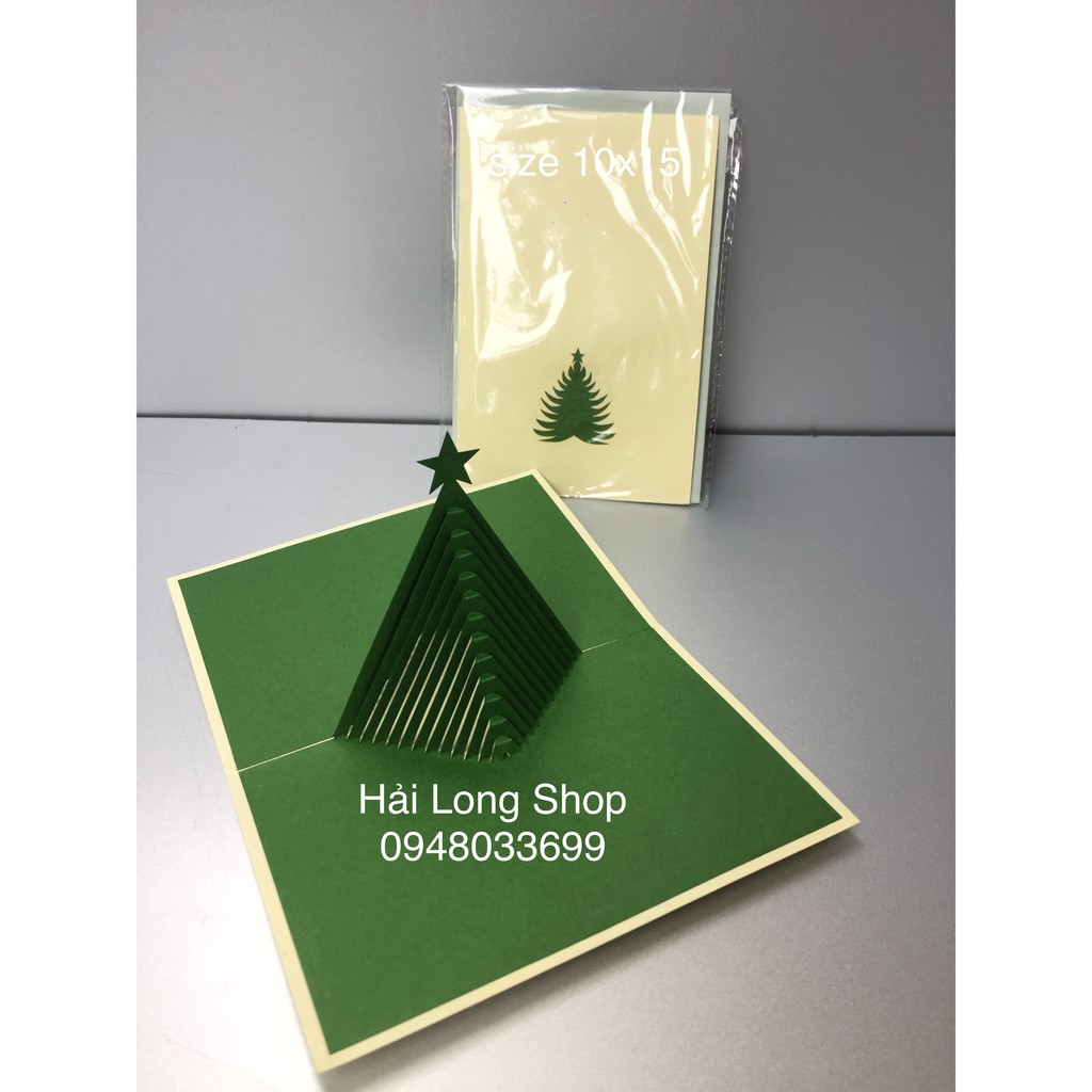 Cây Thông 8 - Noel  - Thiệp 3D | BigBuy360 - bigbuy360.vn
