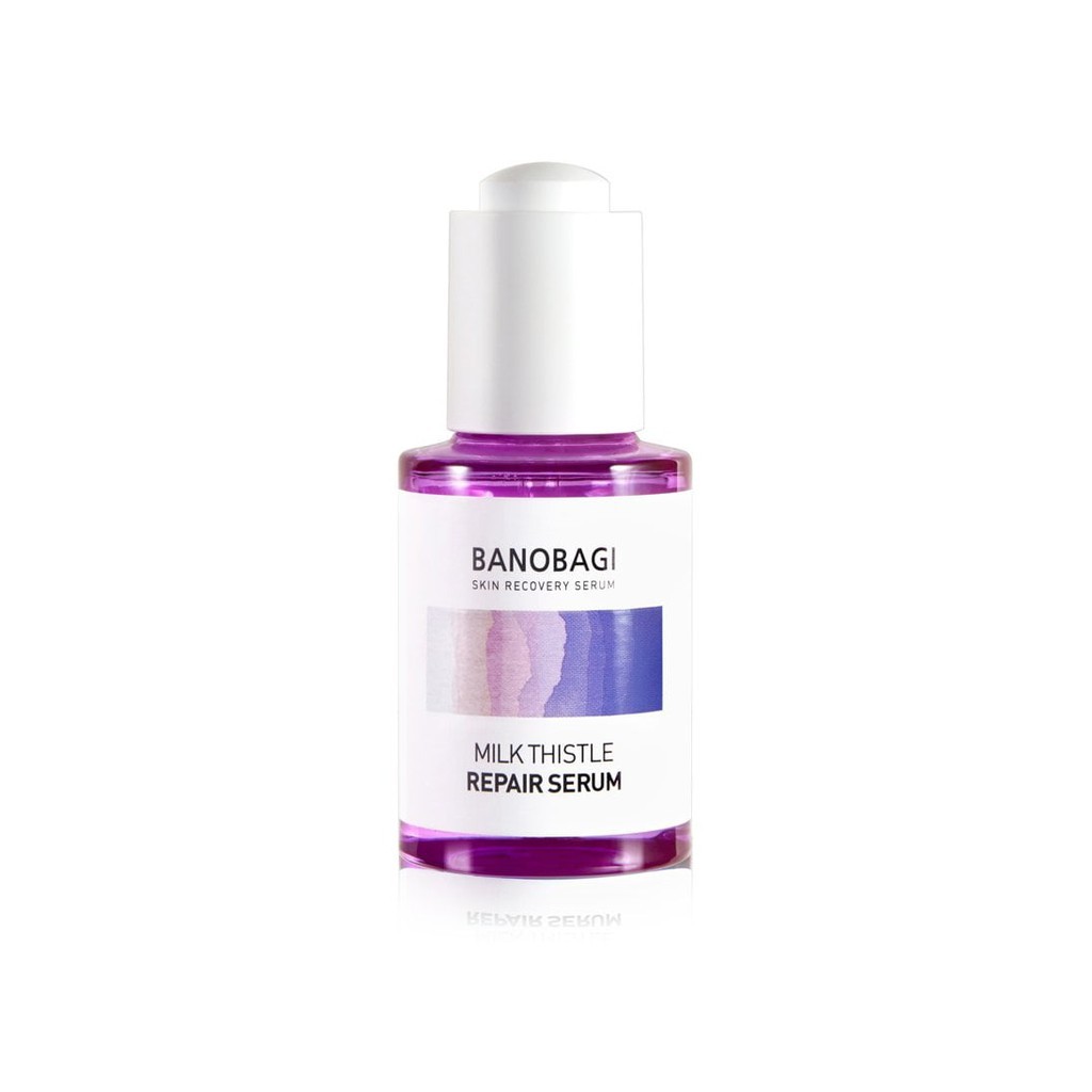Tinh chất giảm mụn, phục hồi tái tạo da chuyên sâu Banobagi Milk Thistle Repair Serum 30ml