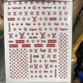 Sticker dán móng tay nail thương hiệu - nailmishops