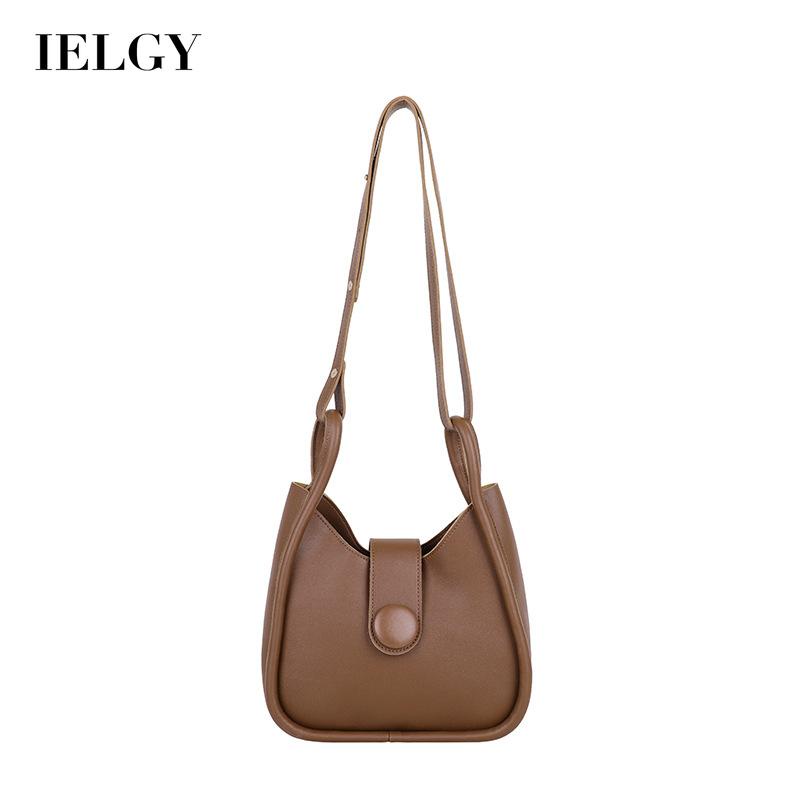 Túi đeo chéo IELGY màu sắc tương phản thời trang cho nữ