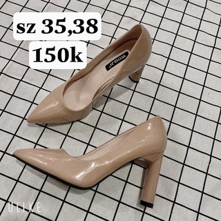 Giày cao gót Quảng Châu bít mũi 10p