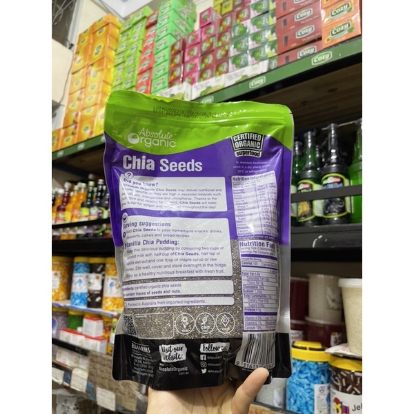 Hạt chia úc chia seeds 1kg bí đao, trà pha chế