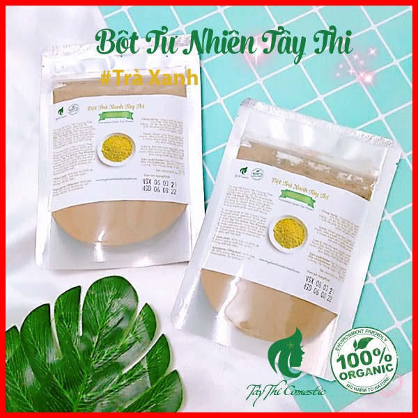 Bột Trà Xanh Nguyên Chất 100g