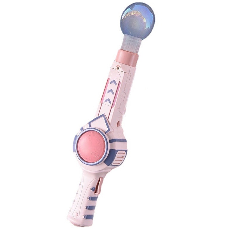 Đồ chơi máy bắn bong bóng khói, súng bắn bong bóng khói đàn hồi - pin sạc lại