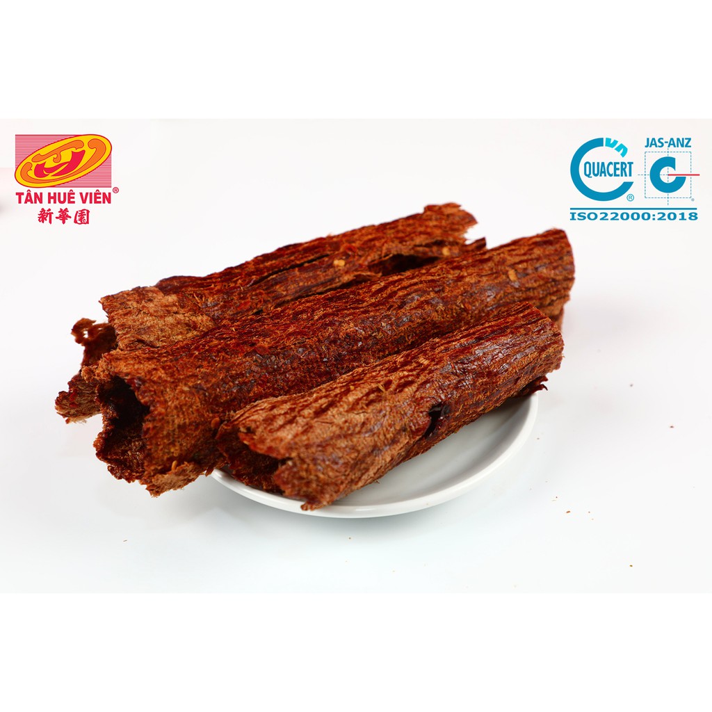 Khô bò sả ớt 100g Tân Huê Viên (hộp)