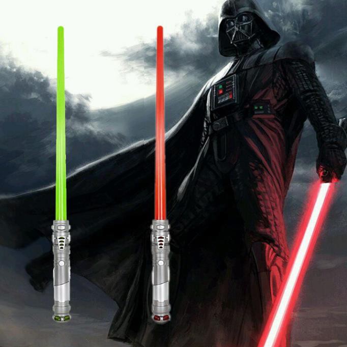 Đồ chơi gậy led phát sáng đổi màu, nhiều màu có tiếng nhạc như Phim Star War