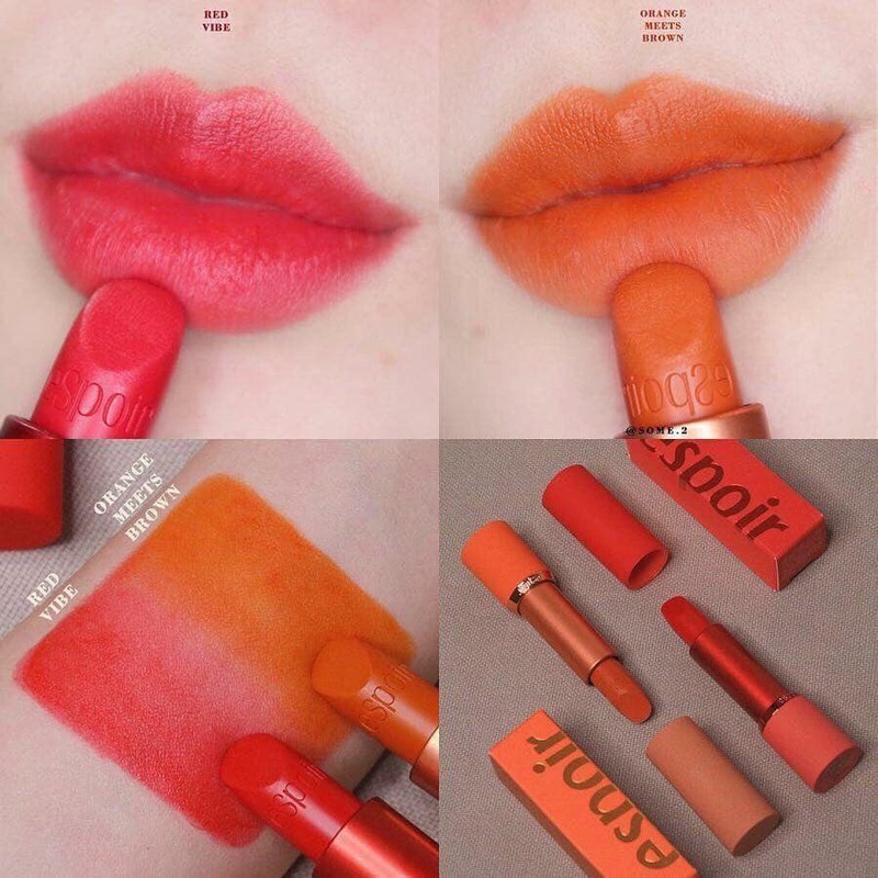 [HÀNG NHẬP KHẨU CHÍNH HÃNG 100%]Son Espoir Gentle Matte Limited màu cam cháy và hồng đỏ cực xinh | BigBuy360 - bigbuy360.vn