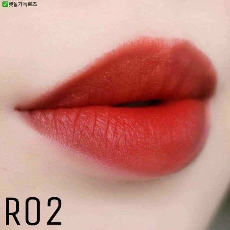 Black Rouge Rose Velvet Lipstick R02