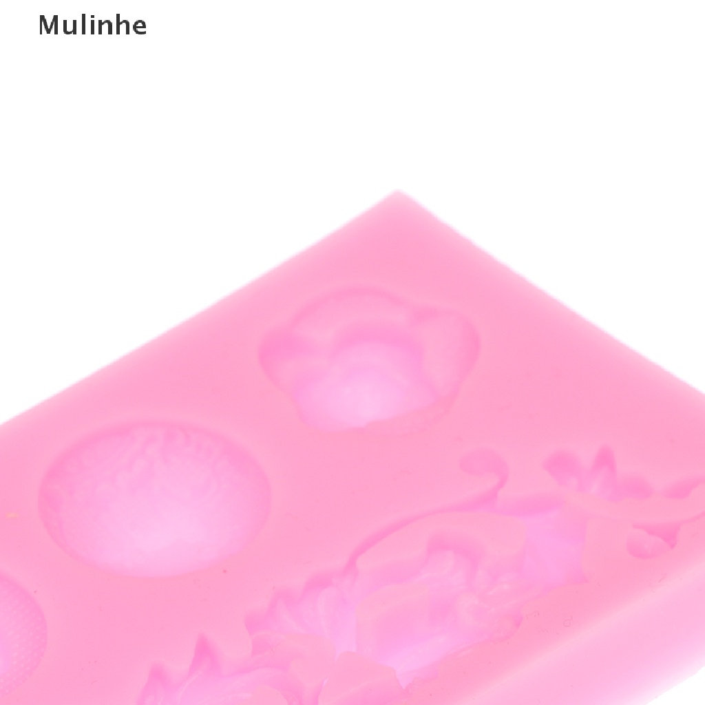 Khuôn silicone Làm Bánh / Sô Cô La / Kẹo Mềm Họa Tiết Ren DIY
