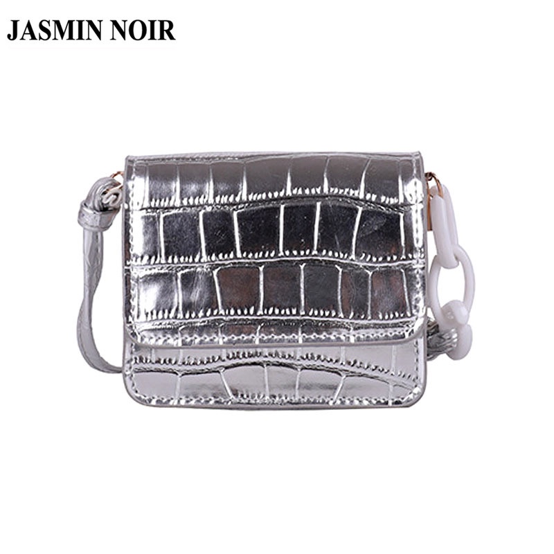Túi Đeo JASMIN NOIR Chéo Giả Da Cá Sấu Thời Trang Nữ Đơn Giản