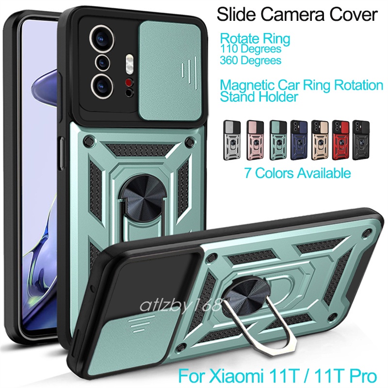 Ốp điện thoại kiểu giáp chống sốc kèm giá đỡ từ tính cho XIAOMI 11T PRO 11TPRO MI 11 T
