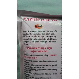 Men ủ thức ăn 0.5kg