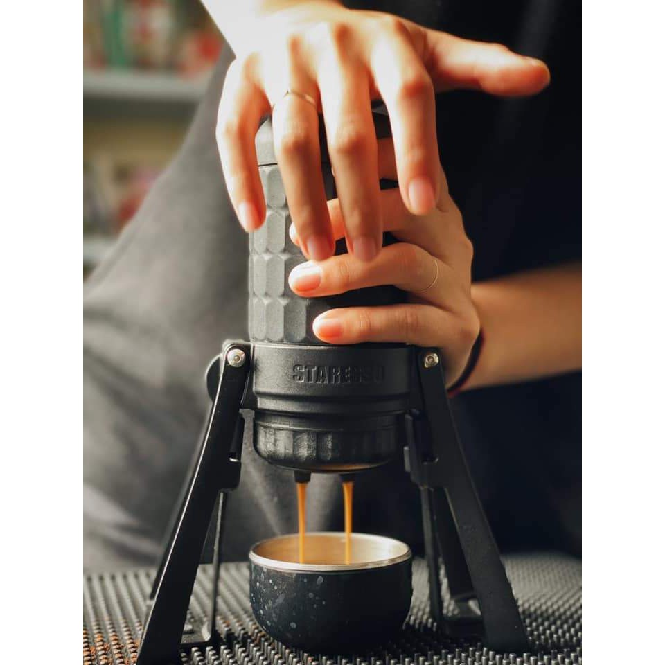 Máy pha cà phê MIRAGE STARESSO chính hãng bản 2021 pha espresso bảo hành toàn quốc 1 năm TẶNG KÈM quà cực sốc