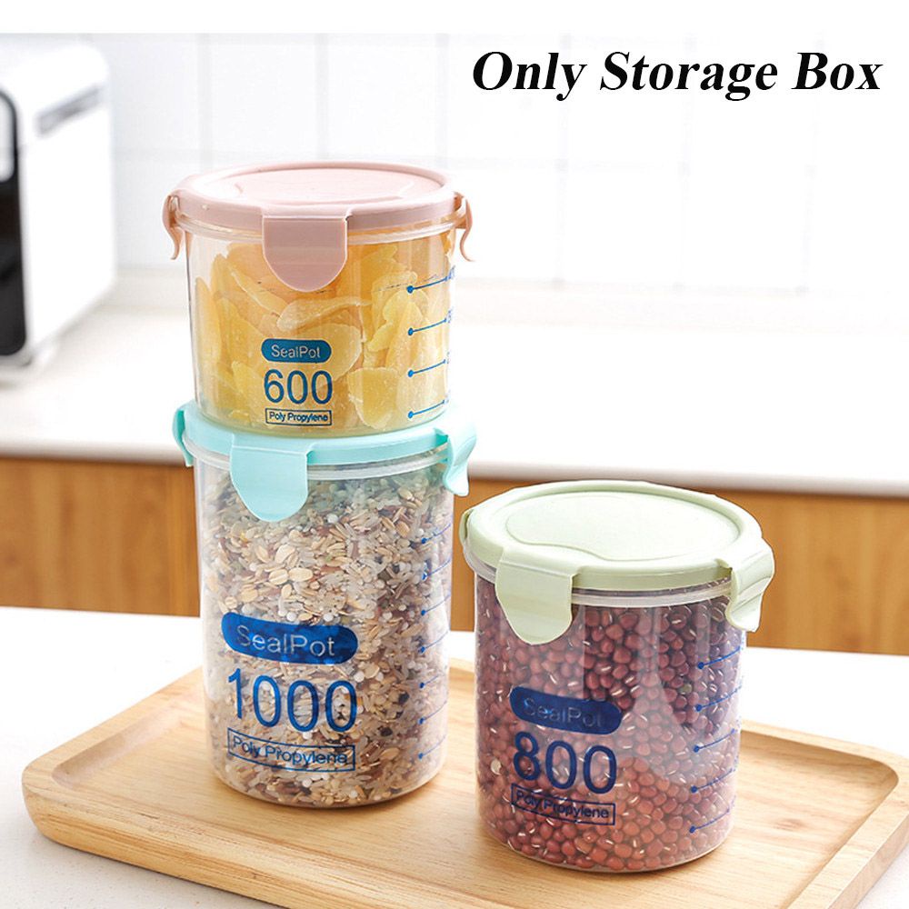 Hộp đựng thực phẩm bằng nhựa nhiều màu tùy chọn