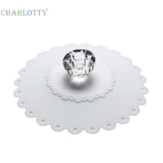 Cha ˇLace Silicone Diamond Cup Lid Thermal Insulation Cup Cover