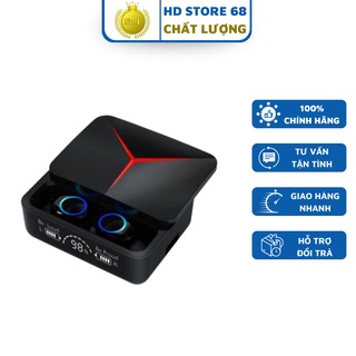 Tai nghe bluetooth M90 pro, Tai nghe không dây Gaming M90 pro 5.2 Âm bass cực to Chống ồn Chống nước