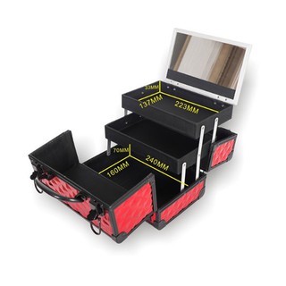 Hộp đựng đồ trang điểm khung sắt
