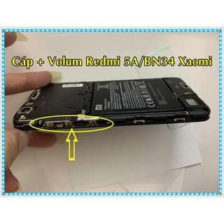 Cáp Nguồn -Volum Redmi 5A Xiaomi