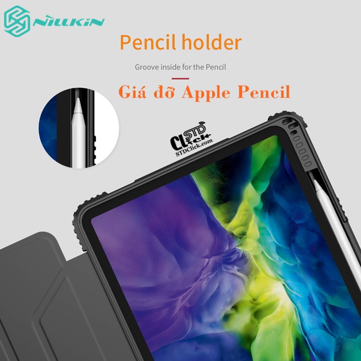 [Mã ELMS5 giảm 7% đơn 300K] BAO DA IPAD PRO 11 2020 NILLKIN BUMPER CHỐNG SỐC CHÍNH HÃNG [NEW SALEOFF] | BigBuy360 - bigbuy360.vn