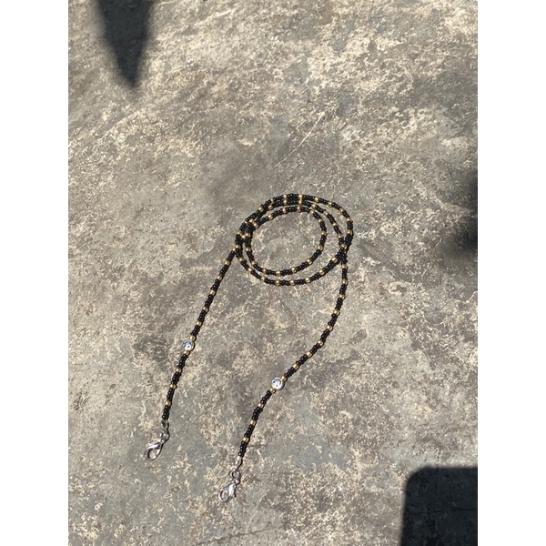 [274] Dây đeo khẩu trang đen