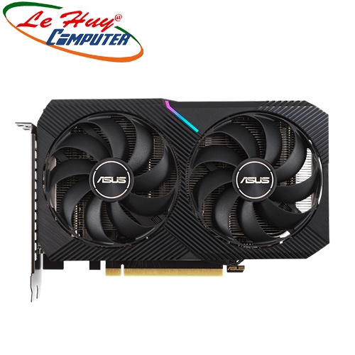 Card màn hình - VGA ASUS DUAL GeForce RTX 3060 Ti V2 MINI OC 8GB GDDR6 (DUAL-RTX3060TI-O8G-MINI-V2)