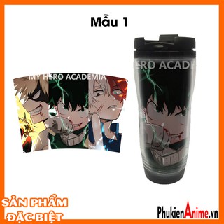 Shop Anime HCM - Ly nhựa giữ nhiệt in hình Anime Boku No Hero