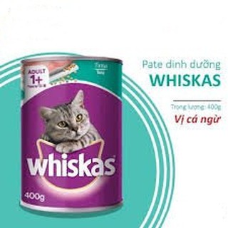pate cho mèo whiskas lon 400g