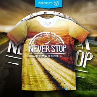Áo Phượt "Never Stop Traveling"