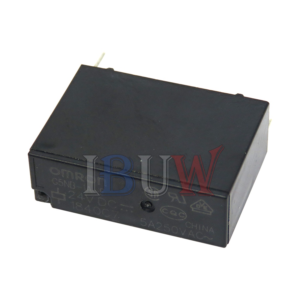 Bộ 5 Rơ Le Điện 5V 12V 24V 24V G5NB-1A-E- 5VDC 12VDC 24VDC 5A 250VAC 4PIN