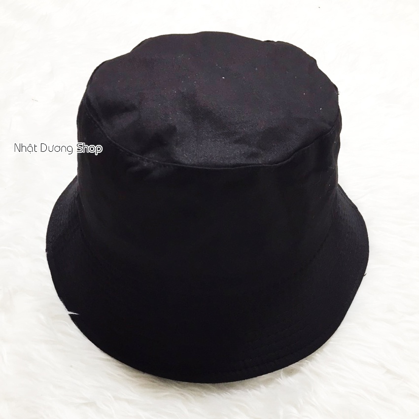 Nón tai bèo Bucket các loại - Đen thích hợp cho mọi lứa tuổi và tuổi teen