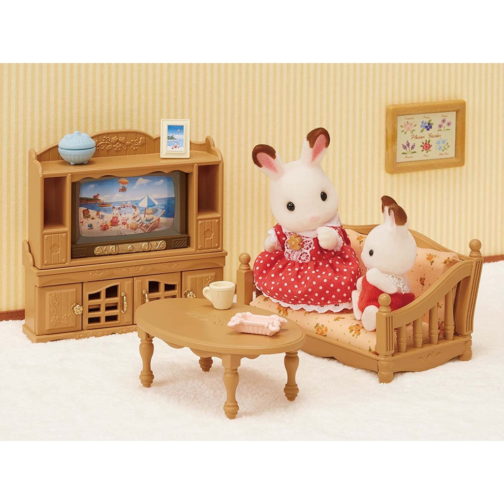 Sylvanian Families Bộ TV Sang Trọng Deluxe TV Set