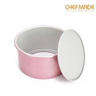 CHEFMADE Khuôn Làm Bánh Màu Hồng 8 inch WK9276
